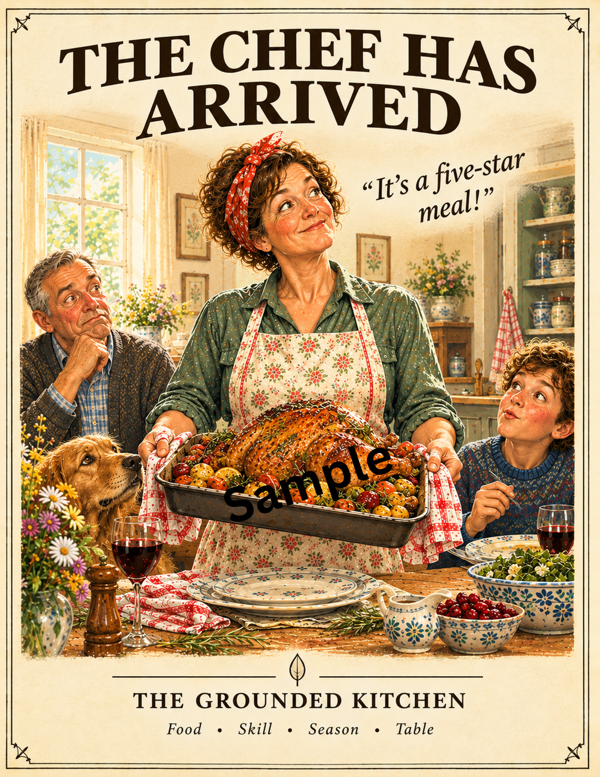 La comedia de la cocina: una colección de Grounded Kitchen (trío)