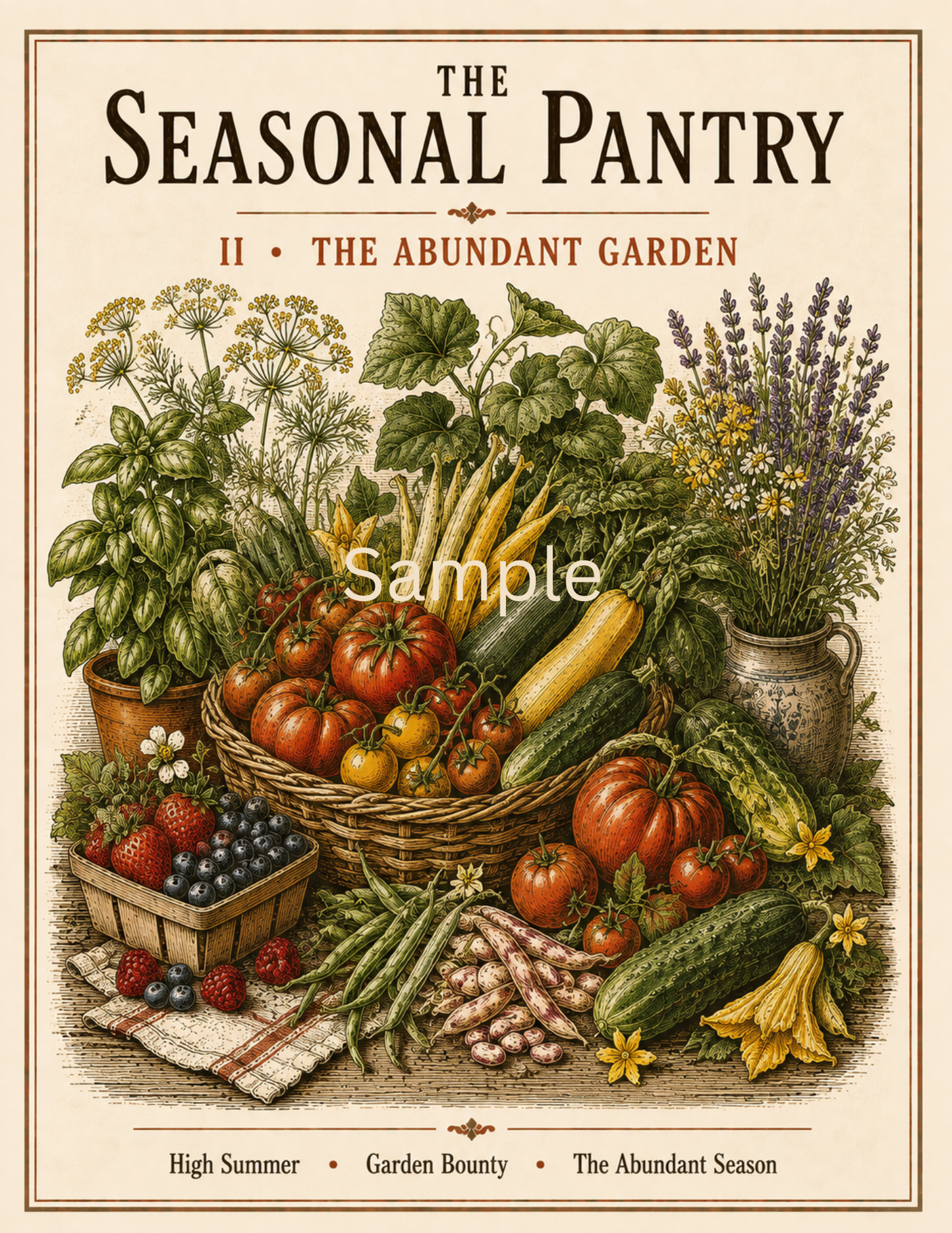 The Seasonal Pantry Collection | II - The Abundant Garden
