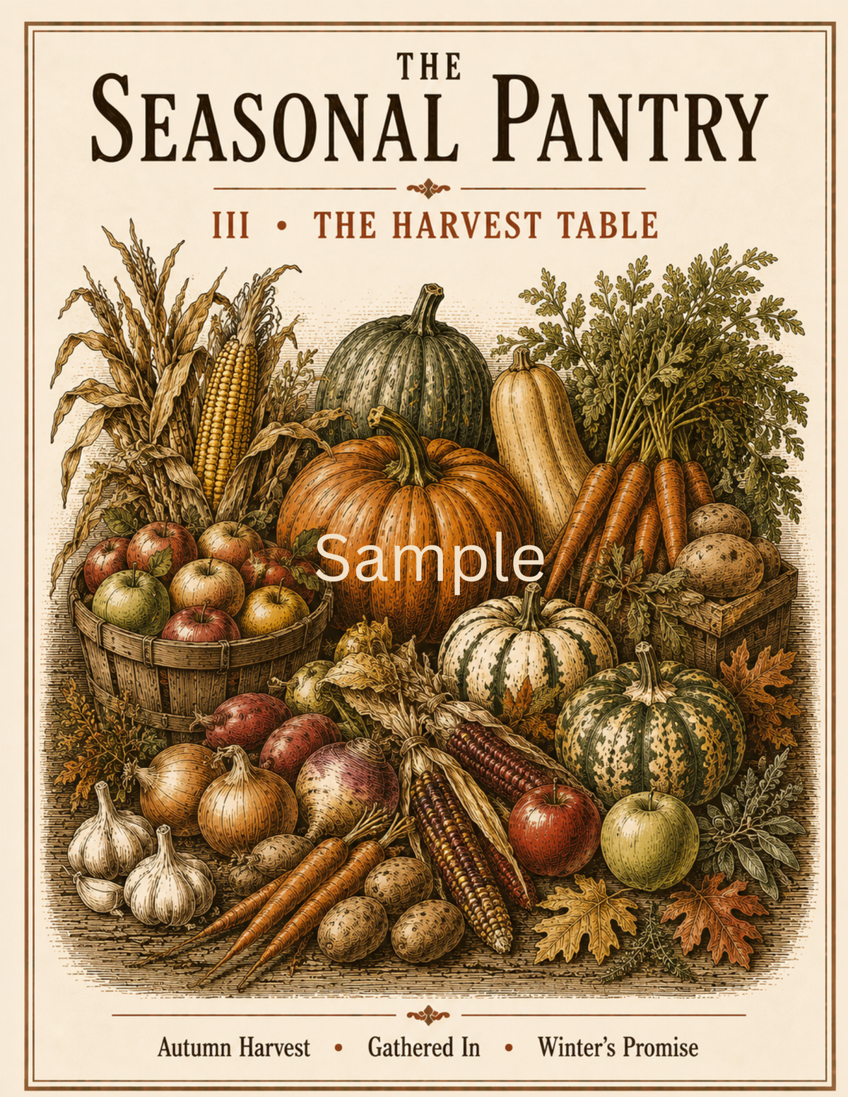 The Seasonal Pantry Collection | III - The Harvest Table