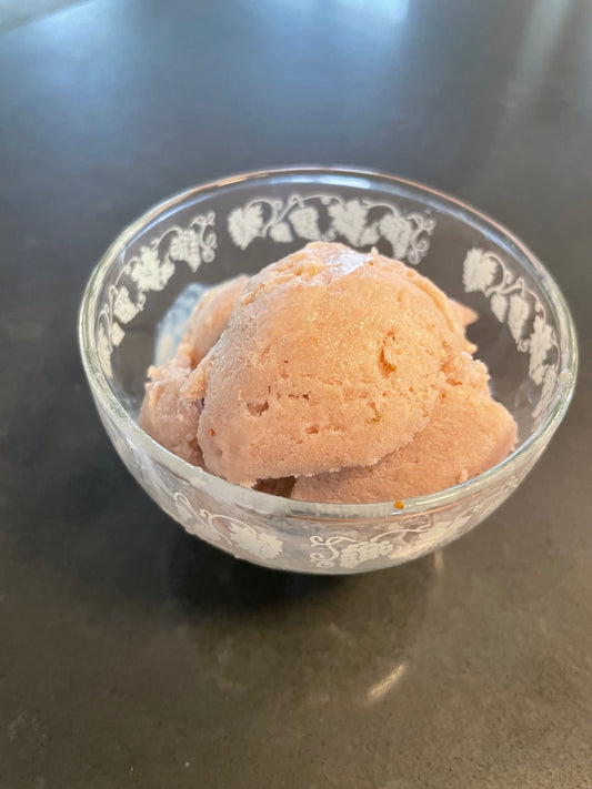 No-Churn Italian Strawberry Gelato
