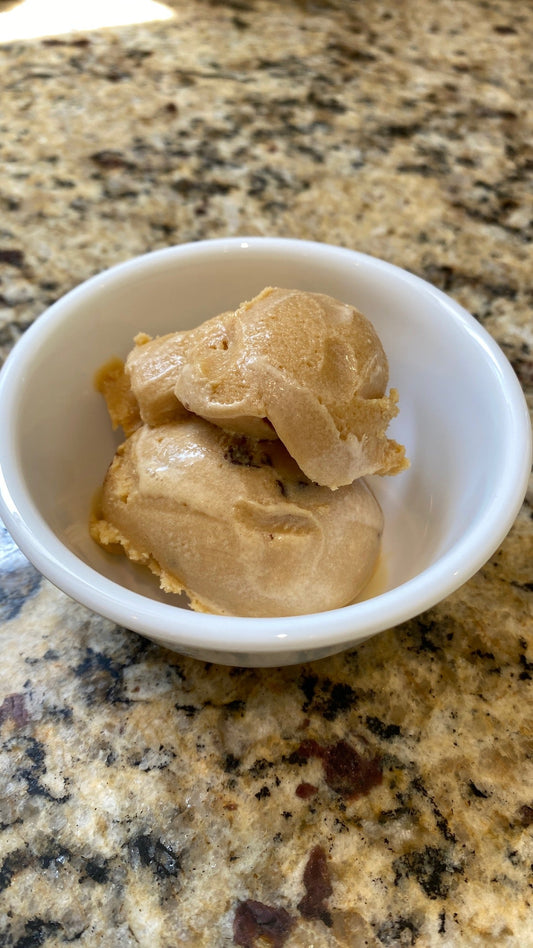 No-Churn Italian Caramel Gelato