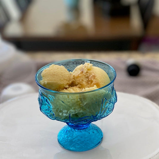 No-Churn Butterscotch Ripple Gelato