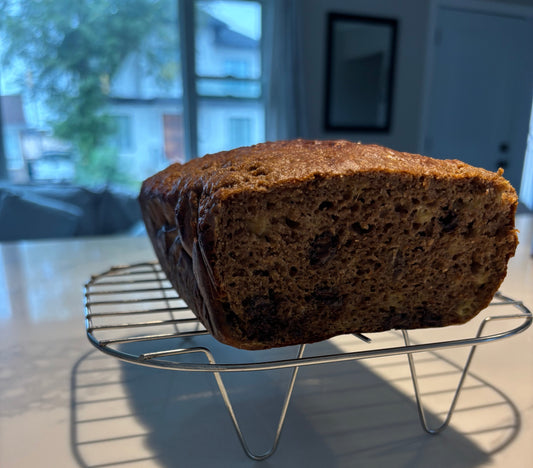 Emma's High-Protein Chocolate Chip Banana Bread