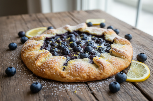 Blueberry Lemon Galette
