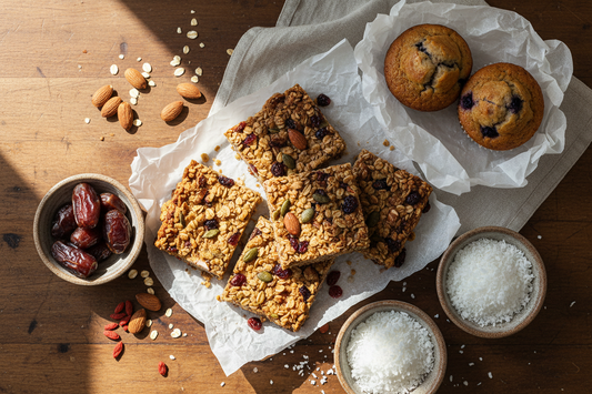 De-Processing Your Favourites: Healthier Homemade Versions of Granola Bars, Muffins & Snacks