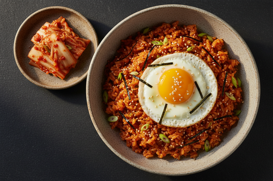 Traditional Kimchi Fried Rice (김치볶음밥)