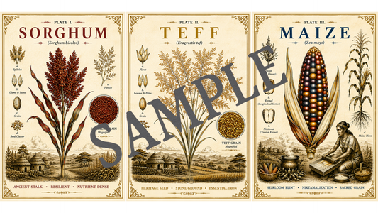 The Heritage Grain Collection | Panoramic Botanical Gallery Print