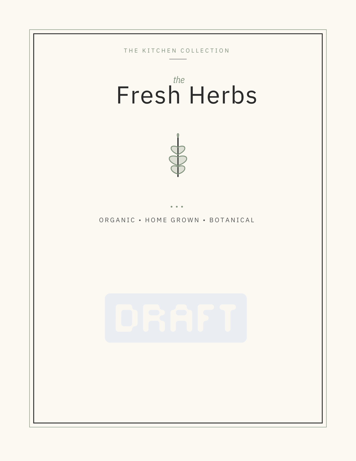 Farmhouse Kitchen Printable Wall Art Set of 3 | Coffee Bar, Fresh Herbs, Kitchen Tools | 8.5 x 11 PDF Download