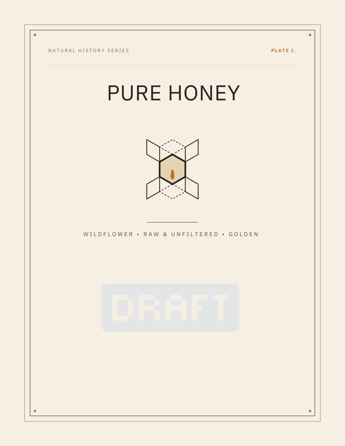 Vintage Naturalist Apiary Collection Printable Wall Art Set (Trio)