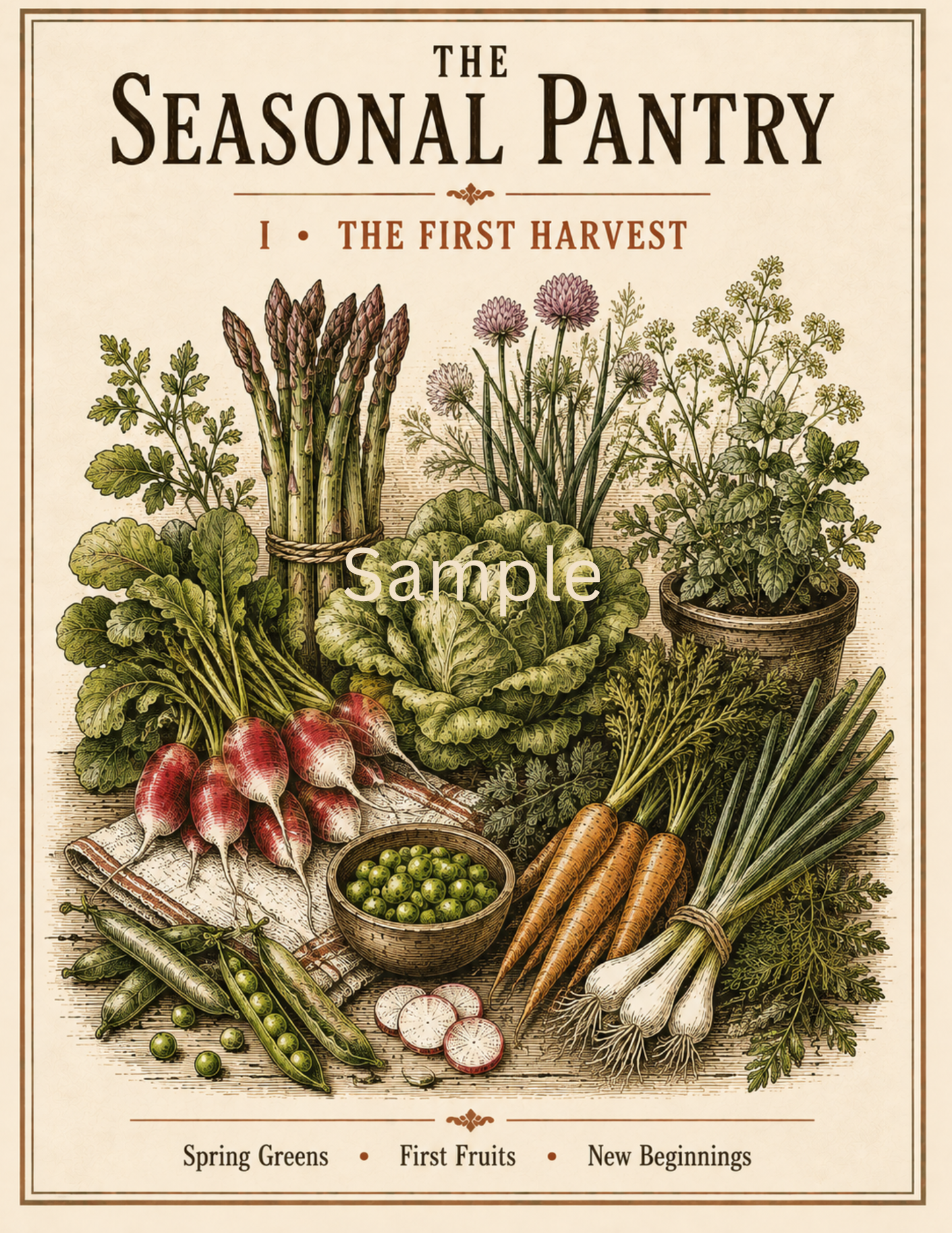 The Seasonal Pantry Collection | I - The First Harvest