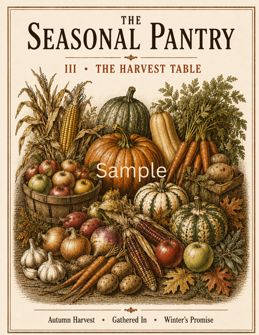 The Seasonal Pantry Collection | III - The Harvest Table
