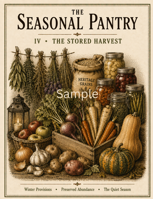 The Seasonal Pantry Collection | IV - The Stored Harvest